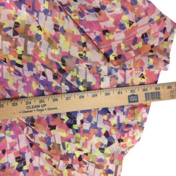 Trina Turk Kaftan Kimono Dress Size 10 Boho Resortwear Tropical  Glam - Picture 6 of 10